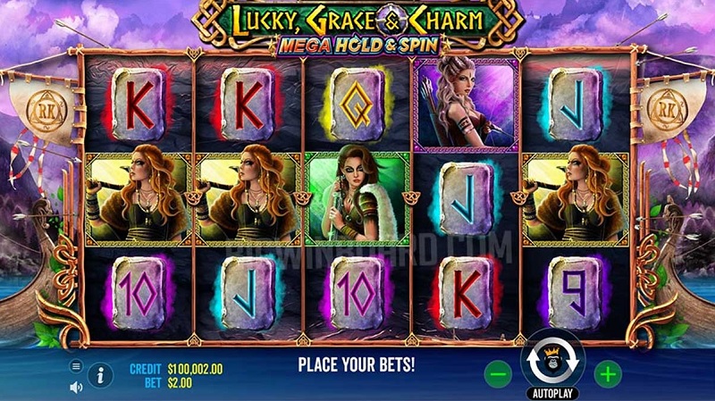 Game nổ hũ Lucky Grace and Charm - Cùng chiến binh Viking giành chiến thắng