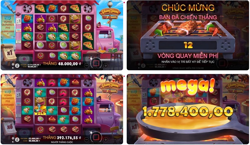 Trải nghiệm slot game Yum Yum Power Ways độc đáo và hấp dẫn