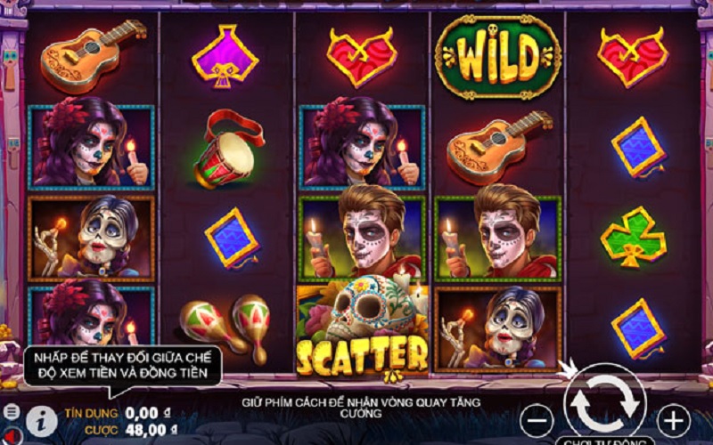 Day of Dead - Lễ hội rùng rợn trong tựa game slot thú vị