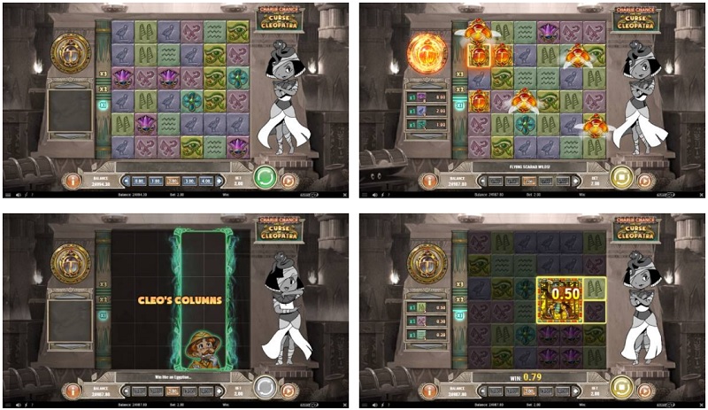 Khám phá thế giới cổ đại thông qua game đổi thưởng Charlie Chance and the Curse of Cleopatra