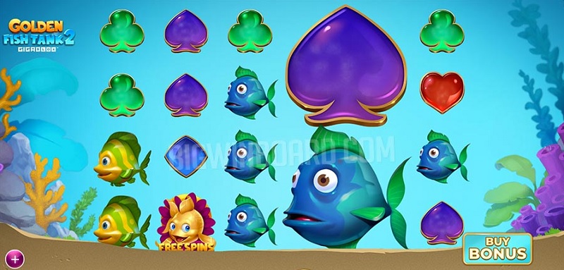 Đến với thủy cung cùng nhiều loài sinh vật đặc biệt trong game nổ hũ Golden Fish Tank 2