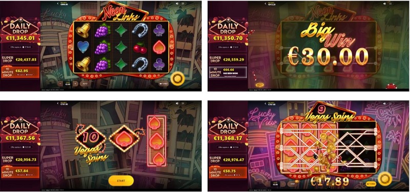 Đến với thế giới Vegas và tận hưởng sòng bài qua game đổi thưởng Neon Links