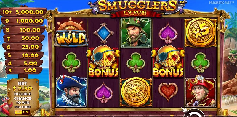 Smugglers Cove - Khám phá thế giới cướp biển của tựa game nổ hũ hấp dẫn