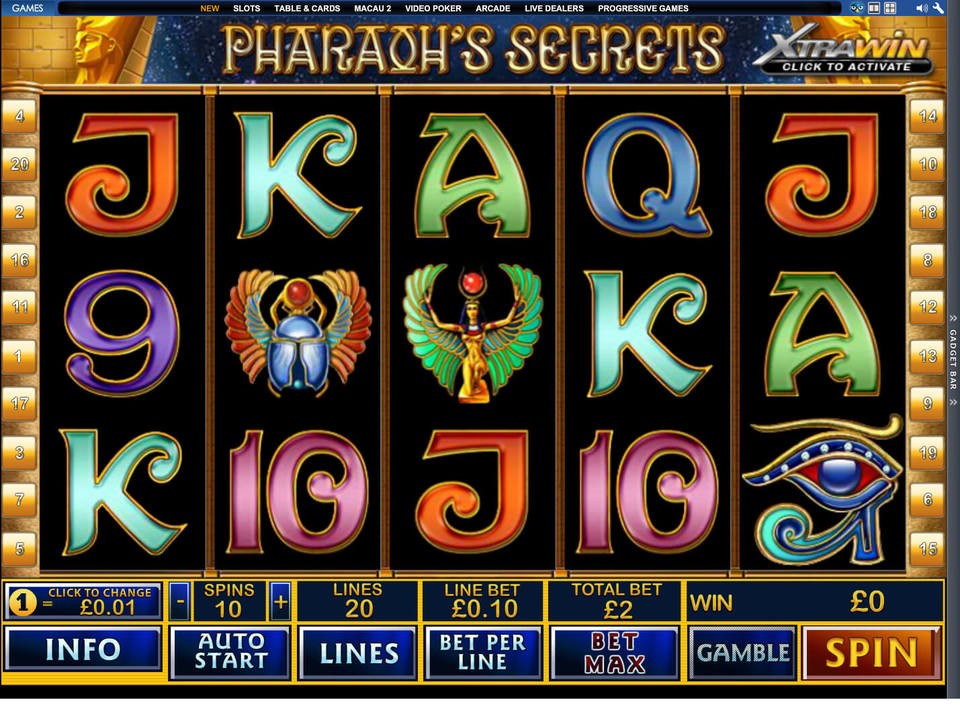 Pharaoh’s Srcrets - Sản phẩm slots game đặc sắc tại VB9