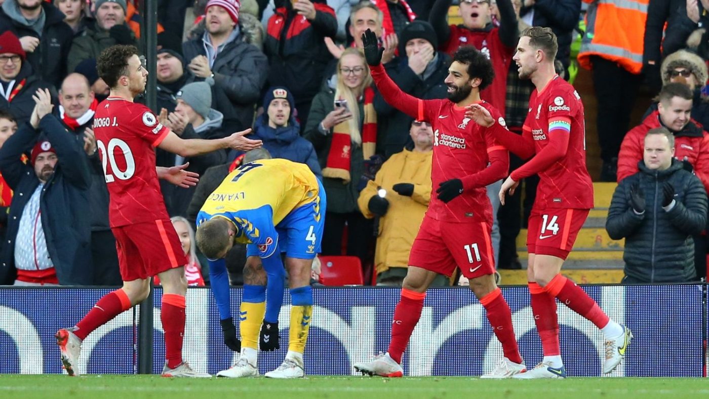 Mo Salah là người hùng của Liverpool trong trận đấu cuối cùng của họ với Tottenham